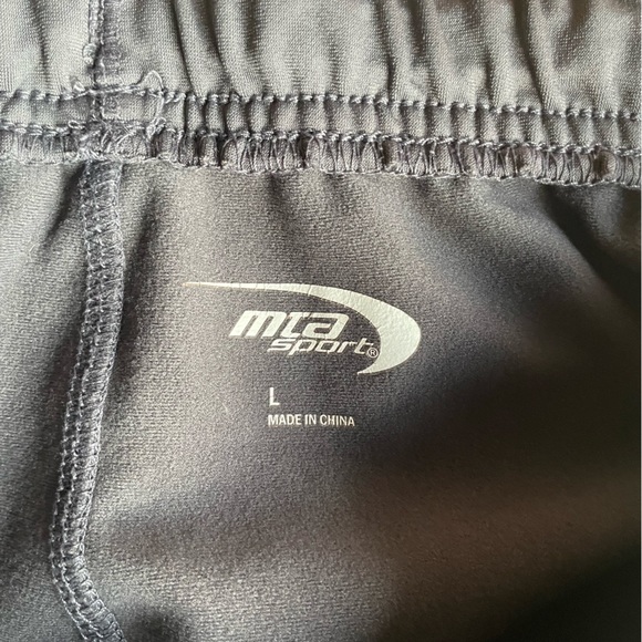 MJA Sports gray warm up track pants size L - Picture 6 of 11